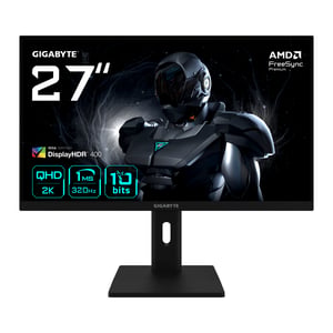 GIGABYTE G27Q3 monitor komputerowy 68,6 cm (27") 2560 x 1440 px Quad HD LED Czarny