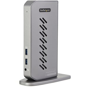 StarTech DK30A2DHUUE Wired USB 3.2 Gen 1 (3.1 Gen 1) Type-B Docking Station, Black, Gray