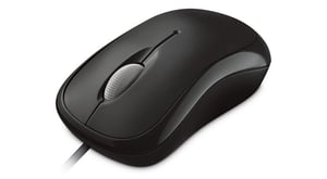Microsoft 4YH-00007 kontormus, tvåhandsmodell, USB typ A, optisk, 800 DPI