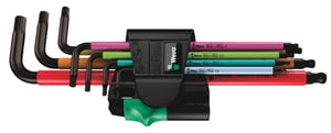 Wera 05022534001 Allen wrench L-shaped Allen wrench set, metric, 7-piece set