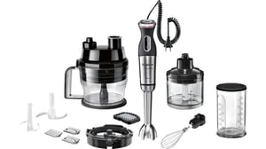 Bosch MS8CM61X1 blender 1,25 l Blender immersyjny 1000 W Czarny, Stal nierdzewna