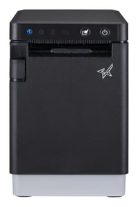 Star Micronics mC-Label2 etikettskrivare, direkttermisk, 300 x 300 DPI, 180 mm/s, trådbunden och trådlös, trådbundet LAN, Wi-Fi, Bluetooth