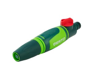 Verto 15G701 pistolet/dysza wodna Dysza natryskowa do wody Zielony, Czerwony