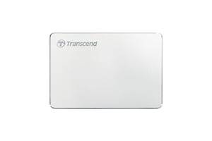 Transcend StoreJet 25C3S extern hårddisk 1 TB 2,5" USB Type-C 3.2 Gen 1 (3.1 Gen 1) Silver