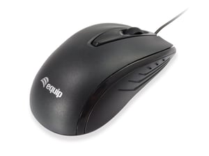 Equip 245107 Office Ambidextrous USB Type-A Optical Mouse, 1000 DPI