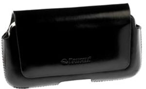 Krusell Hector Lederetui für Mobiltelefone, schwarz
