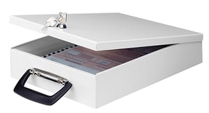 Wedo 102 1537 Clipboard for Documents, Steel, Gray