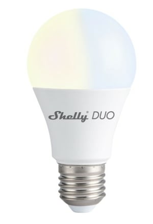 Shelly Duo Inteligentne żarówki Wi-Fi 9 W