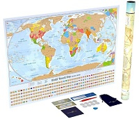 Geografiska kartor och tillbehör