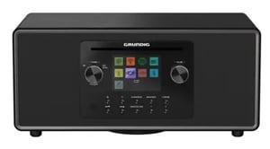 Grundig DTR 7100 Tragbar Analog und digital Schwarz