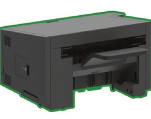 Lexmark 50G0849 500-sheet tray and feeder.