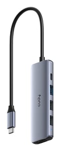 Cudy Network Devices Wired USB 3.2 Gen 1 (3.1 Gen 1) Type-C Gray, Silver
