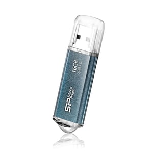 Silicon Power Marvel M01 16 GB USB-Stick, USB Typ A 3.2 Gen 1 (3.1 Gen 1), blau