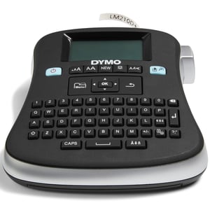 DYMO LabelManager 210D+ etikettskrivare | Bordsmodell | Bärbar etikettskrivare med QWERTY-tangentbord och stor skärm | För hemmet och kontoret