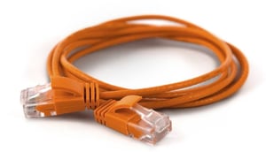 Wantec 7260 kabel sieciowy Żółty 3 m Cat6a U/UTP (UTP)