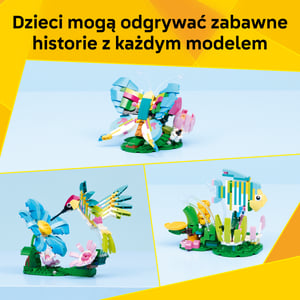 LEGO Creator Dzikie zwierzęta: kolorowy koliber