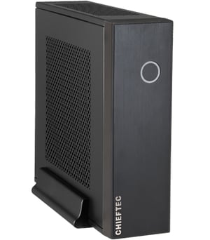 Chieftec IX-03B-OP zabezpieczenia & Mini Tower-datorhållare, svart