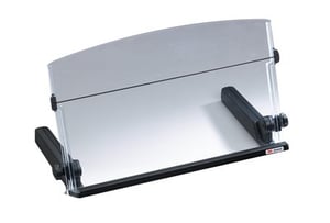 3M 7000028673 Dokumentenhalter mit Clip, schwarz, transparent