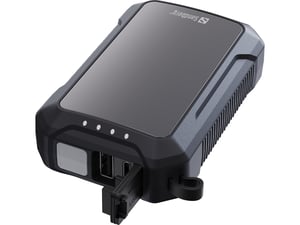 Sandberg 420-65 Lithium-Polymer (LiPo) Power Bank, 10,000 mAh, Black