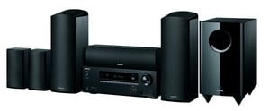 ONKYO HT-S5915 5.1.2-Kanal-Heimkino-Set. 3D-kompatibel. Schwarz