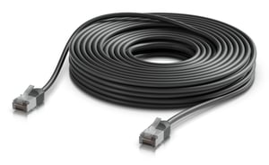 Ubiquiti UACC-Cable-Patch-Outdoor-C6A-15M-BK kabel sieciowy Czarny Cat6a F/UTP (FTP)
