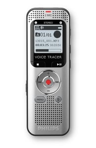 Philips Voice Tracer DVT2015 Diktiergerät Interner Speicher und Flash-Speicherkarten Silber