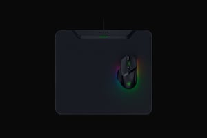 Razer HyperFlux V2 Gaming-Mauspad Schwarz