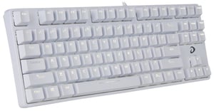 DAREU EK87 klawiatura Gaming USB QWERTY Angielski Biały