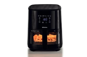 Ariete 4626/00 Enkel 6 l Fristående 1300 W Varmluftsfritös Svart