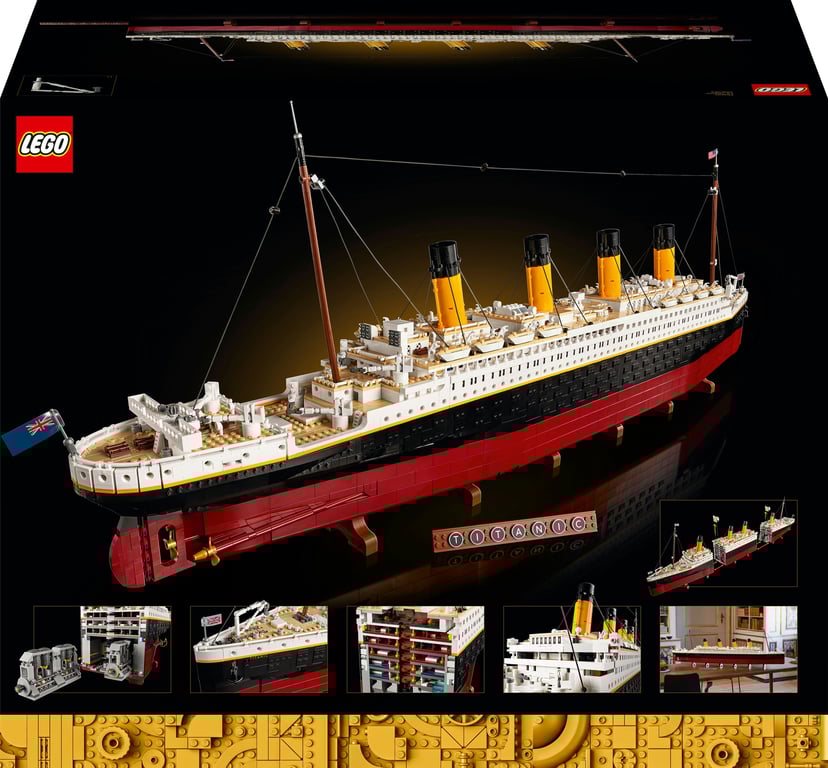 фото Блоковий конструктор LEGO Icons Титанік (10294)