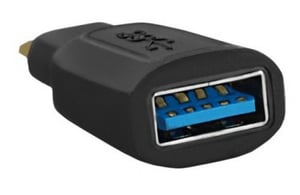 Qoltec USB 3.1 C - USB 3.0 A Czarny