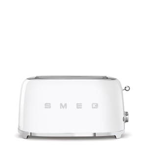Smeg TSF02WHEU 6-slice toaster, 1500 W, White