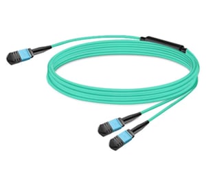 Nvidia MFP7E20-N030 InfiniBand/Fiber Optic Cable, 30 m, MPO 2x MPO, Blue