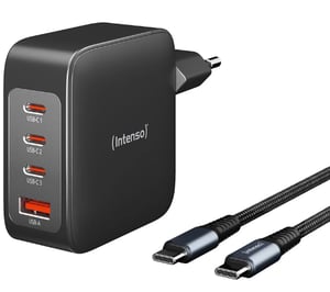 Intenso 7814010 Power Adapter/Inverter, Indoor, 140 W, Black
