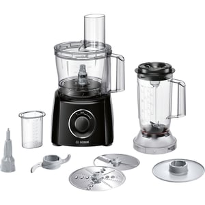 Bosch MCM3201B Food Processor 800 W 2.3 L Black, Transparent
