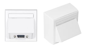 Vivolink WI221196 DisplayPort Power Outlet, White