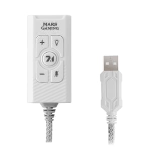 Mars Gaming MSC2W 7.1-Kanal-Soundkarte (USB)