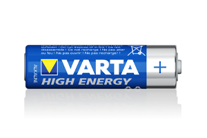 Varta 04906121418 Disposable AA Alkaline Battery