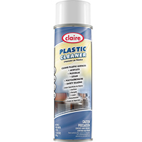 Cleaning and polishing products for plastics