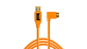 Tether Tools CU61RT15-ORG kabel USB USB 3.2 Gen 1 (3.1 Gen 1) 4,6 m USB A Micro-USB B 5 Gbit/s Pomarańczowy