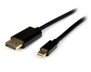 StarTech MDP2DPMM4M 4-meter DisplayPort to mini DisplayPort Cable, Black