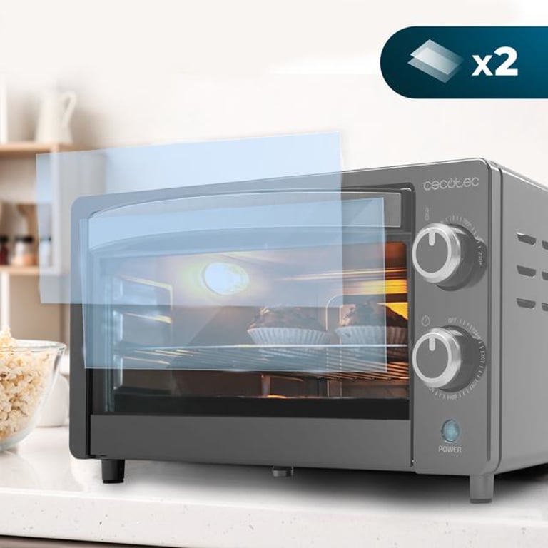 Cecotec 03816 piekarnik 10 l 1000 W Czarny