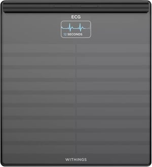 Withings BODY SCAN Square Black Digital Personal Scale