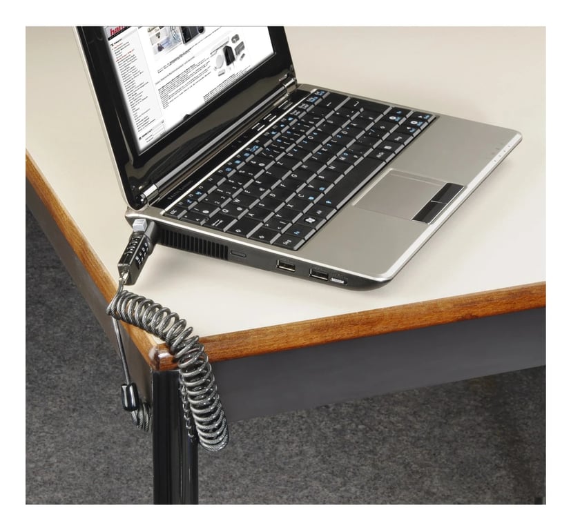 Hama Combination Lock for Netbooks, 4 digits, anthracite
