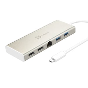 j5create JCD381 USB 3.2 Gen 1 (3.1 Gen 1) Type-C Beige, White