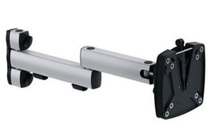 Novus 1.2 TSS Klapparm 2 Monitorarm Schreibtisch Schwarz, Silber