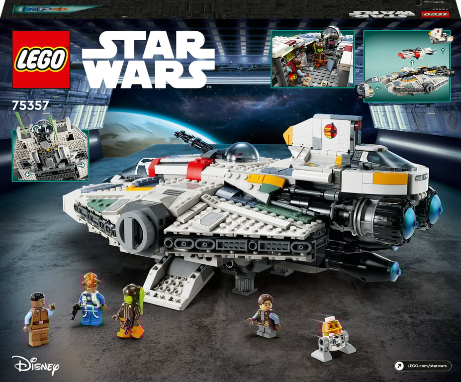 фото Блоковий конструктор LEGO Star Wars Привид і Фантом 2 (75357)