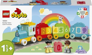 LEGO DUPLO Pociąg z cyferkami — nauka liczenia