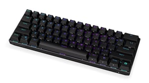 ENDORFY Thock Compact klawiatura Gaming USB + RF Wireless + Bluetooth QWERTY Angielski Czarny