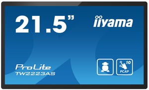 iiyama TW2223AS-B1 touchscreen control panel, 54.6 cm (21.5"), 1920 x 1080 px